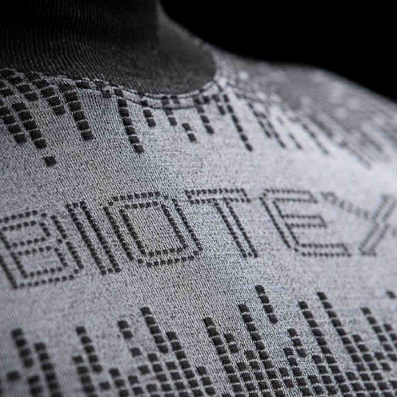 BIOTEX Hosszú Ujjú Kerékpáros Póló - 3D TURTLENECK - Fekete