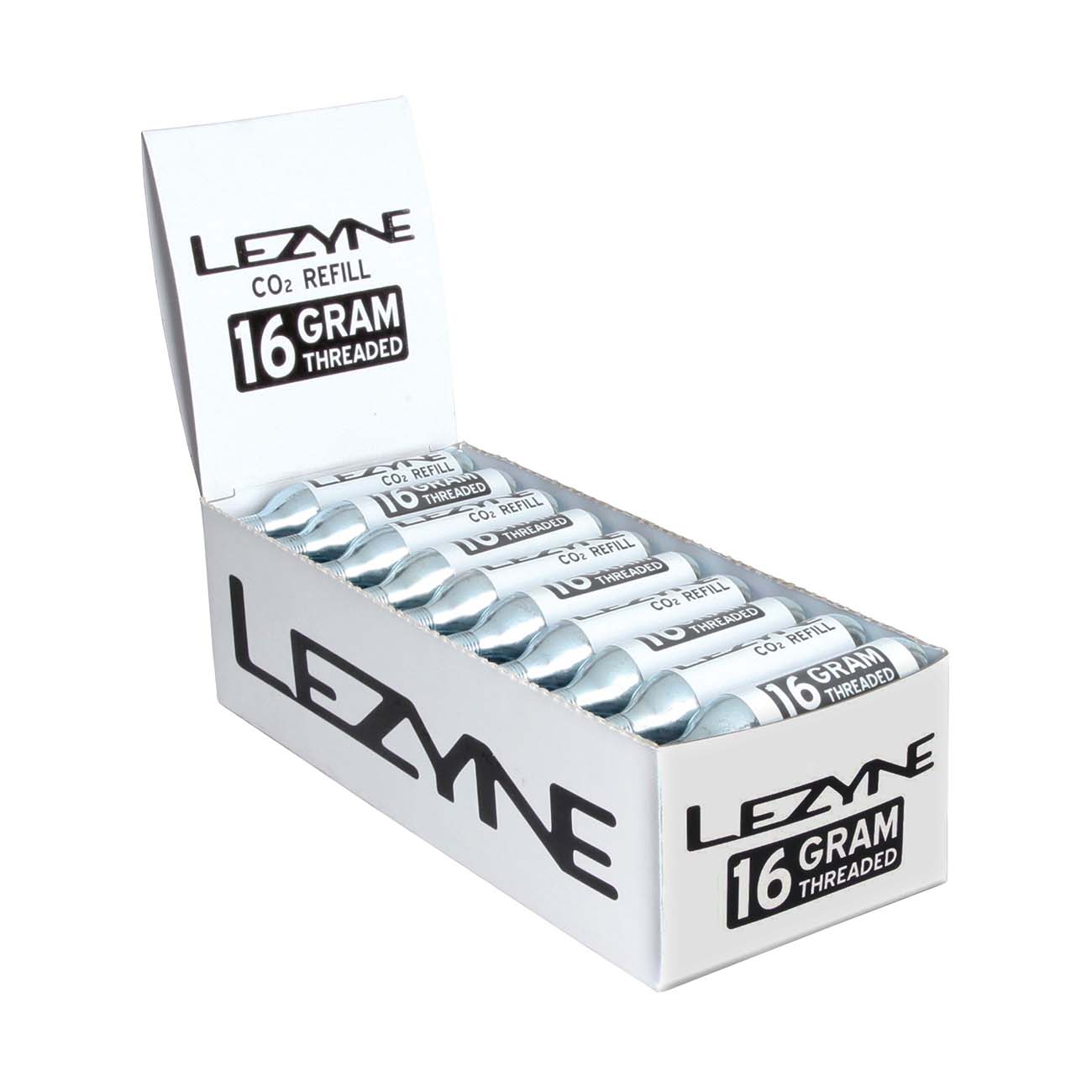 LEZYNE CO2 Pumpa/töltény - 16G SILVER - Ezüst