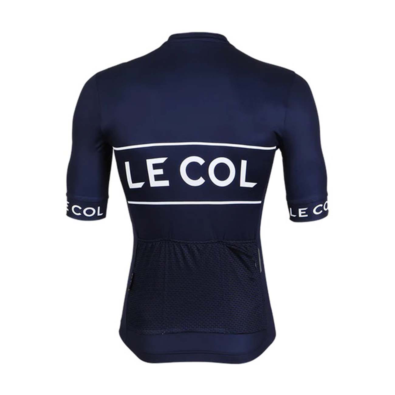 LE COL Rövid Kerékpáros Mez Rövidnadrággal - SPORT LOGO - Kék/fekete