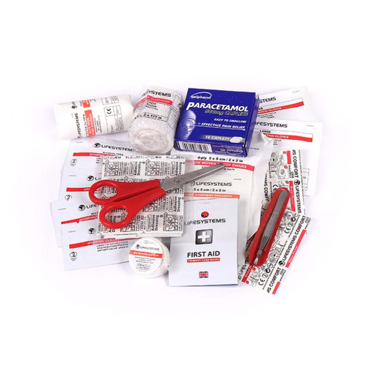 LIFESYSTEMS Elsősegély Doboz - TREK FIRST AID KIT - Piros