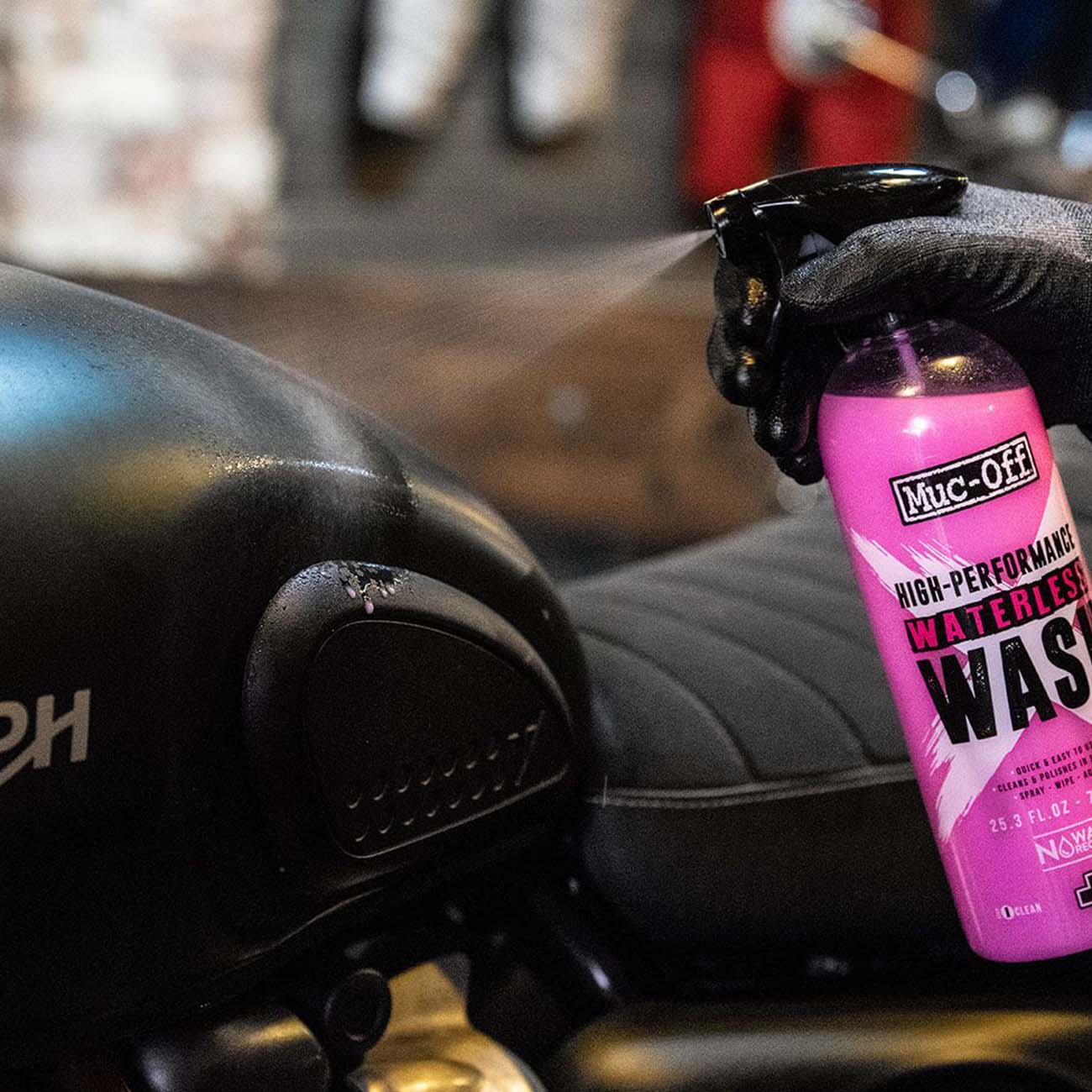 MUC-OFF Kerékpár Tisztítószer - WATERLESS WASH