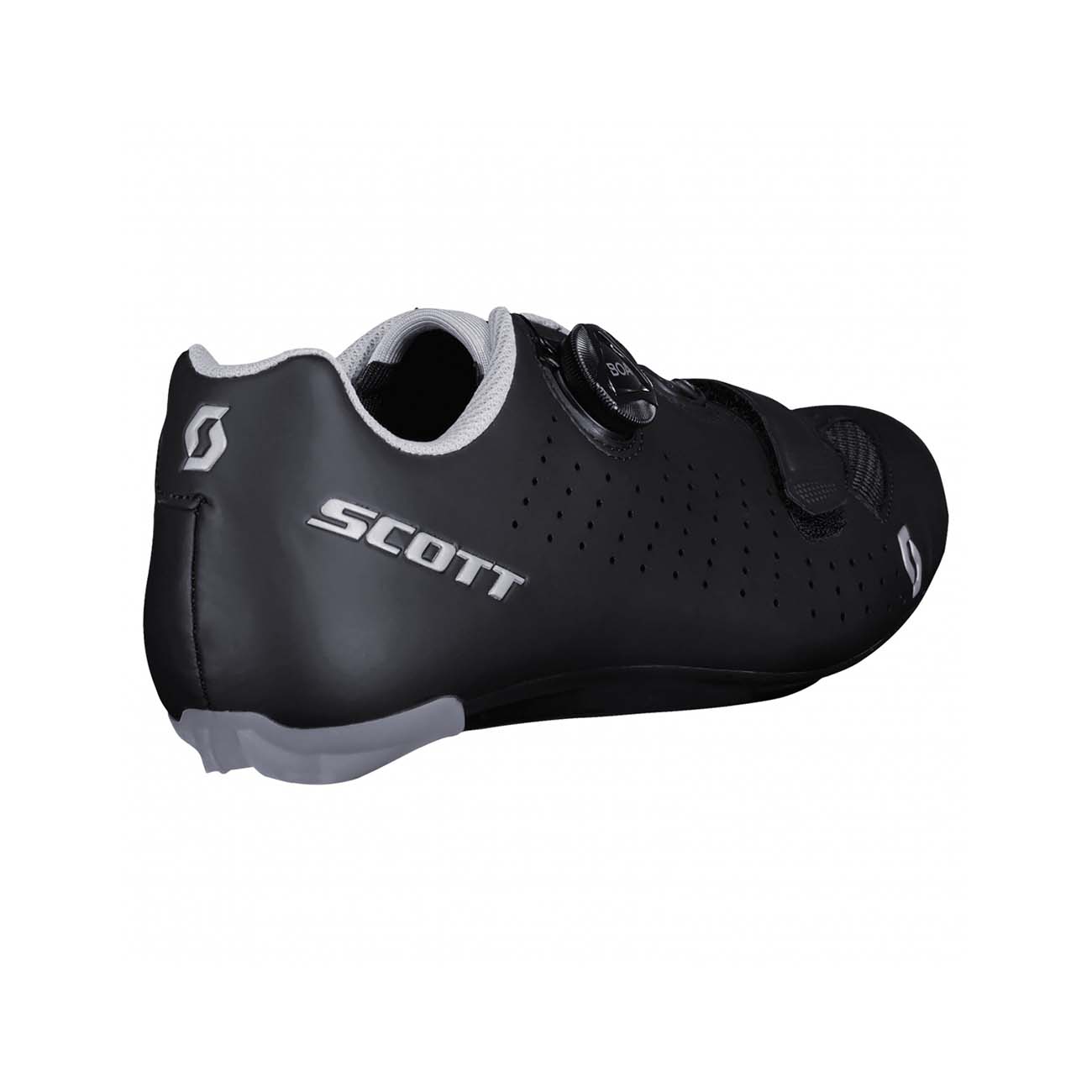 SCOTT Kerékpáros Cipő - ROAD COMP BOA - Ezüst/fekete