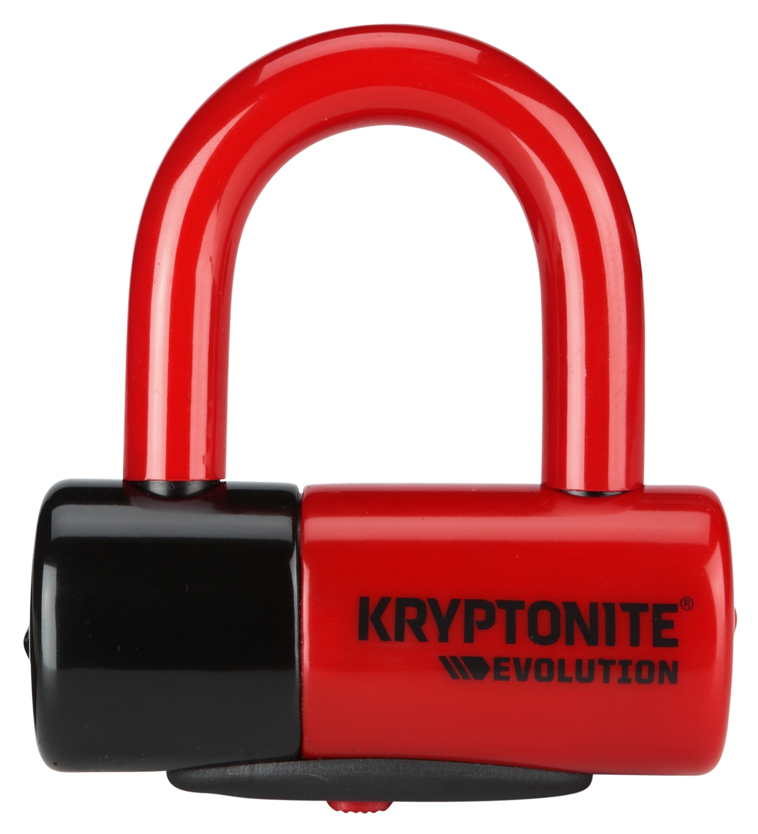 KRYPTONITE Kerékpár Lakat - EVOLUTION DISC - Piros